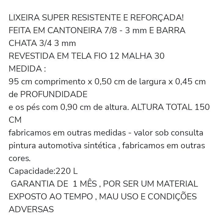 Lixeira para condomínio  - Foto 5
