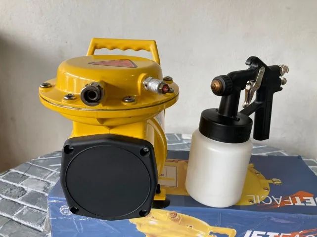 Compressor ar direto baixa pressão 2,3 pés com 2 acessórios - JET FÁCIL Schulz - Foto 4