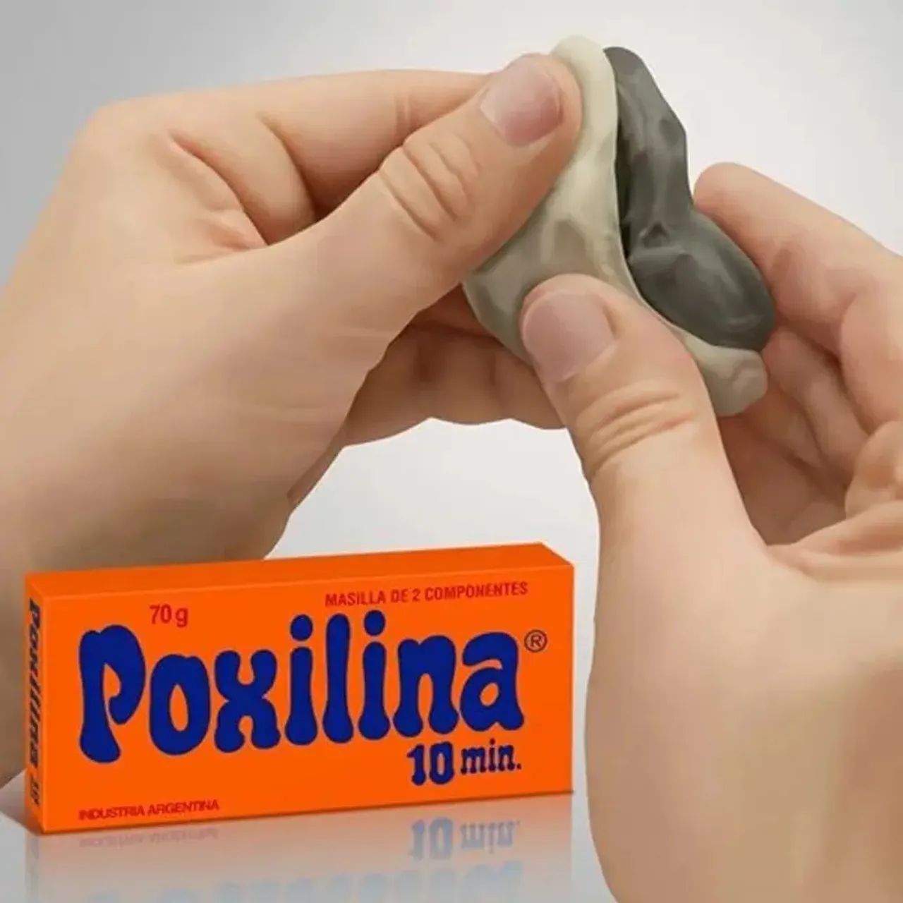 Poxilina Massa Epóxi Original- Alta Resistência