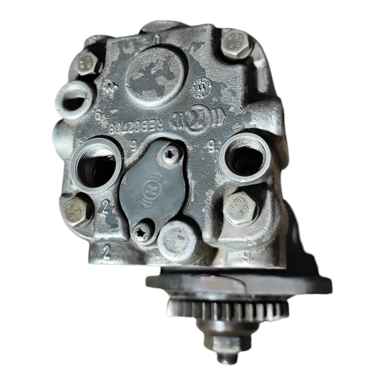 Compressor Ar Motor Ford Cargo 815 S/ Flange Traseira E1194 - Foto 5