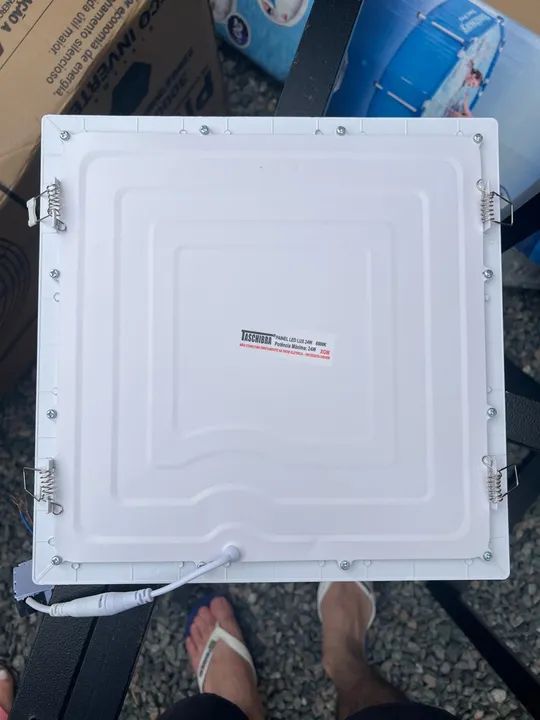 Luminária LED Quadrada 12W - Foto 2