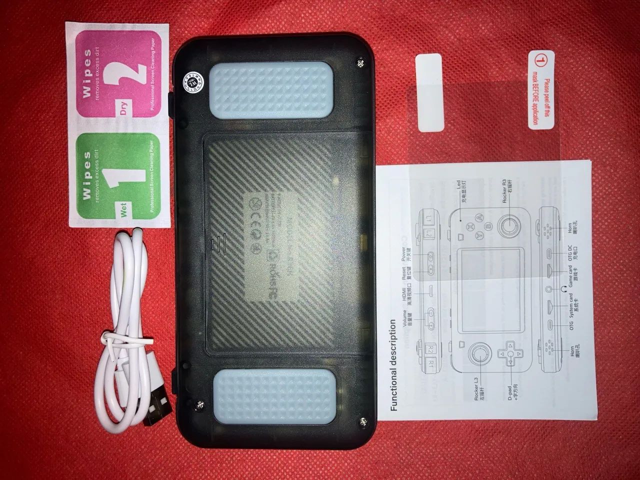 R36H Console Portátil Preto NOVO - Foto 4