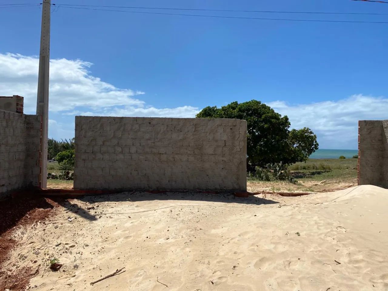 Terreno na Praia de Rio do Fogo, 240m2, Vista Mar, Murado, Projeto Aprovado. - Foto 4
