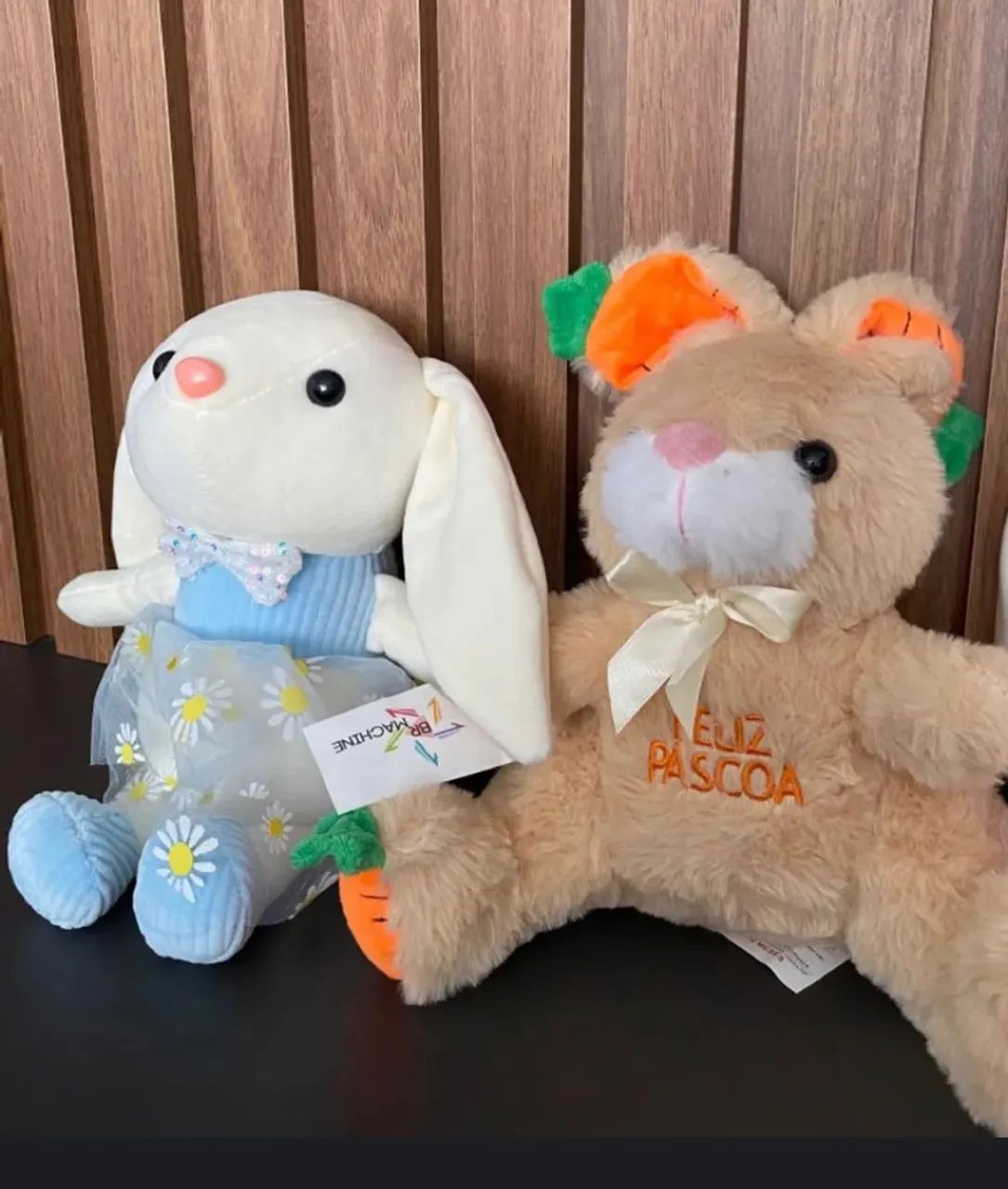 Kit de Pelúcias Coelhos (30 unds) - BR Machine - lançamento Páscoa!  - Foto 3