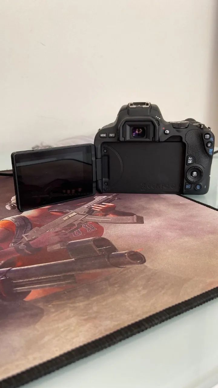 Câmera Canon SL2 + Lentes - Foto 3