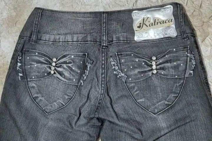 Calça Katraca jeans ( tamanho 40) - Foto 2