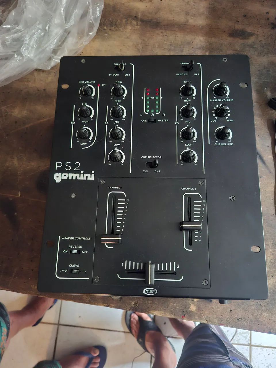 Mesa de Som Gemini PS2