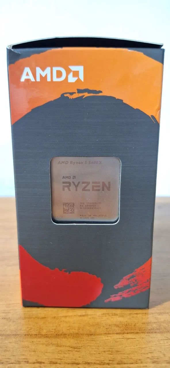 Processador Ryzen 5 5600x - Com Caixa e Cooler Box Novo