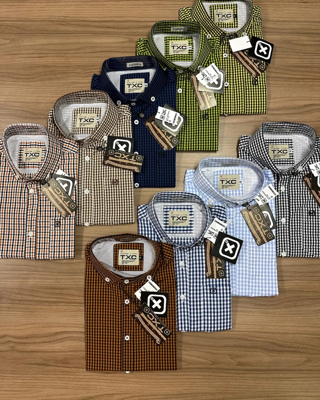 Camisas TXC - Diversas Cores e Estilos
