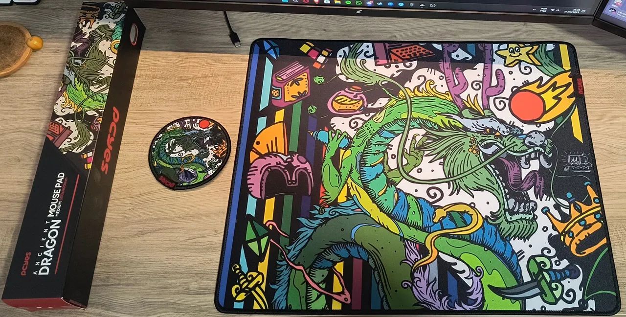Mousepad Gamer Ancient Dragon Speed 