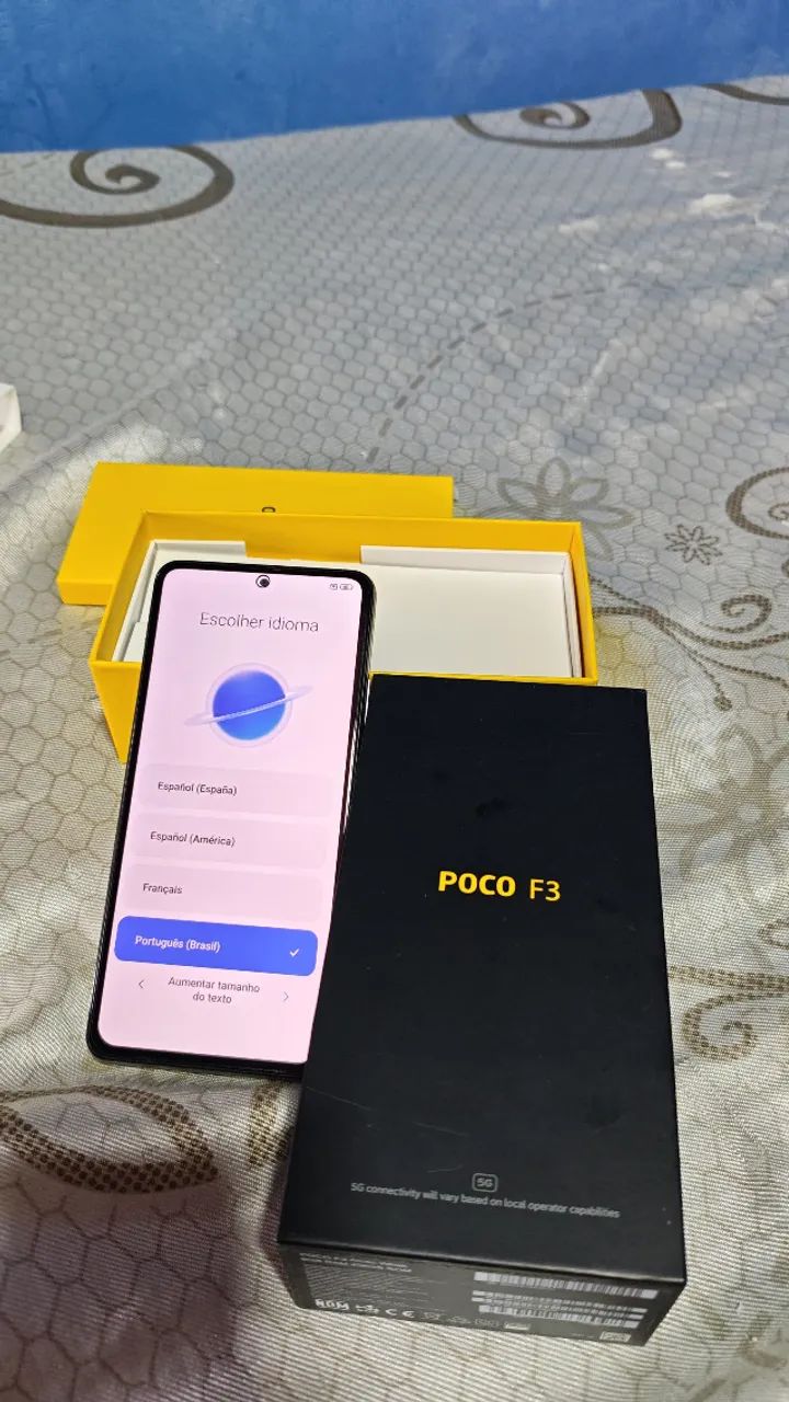 POCO F3 6GB ram 256GB Impecável - Foto 2