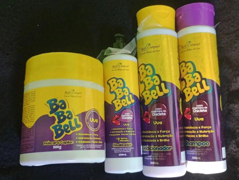 Kit Ba Ba Bell - Shampoo, Condicionador e Finalizador - Foto 4