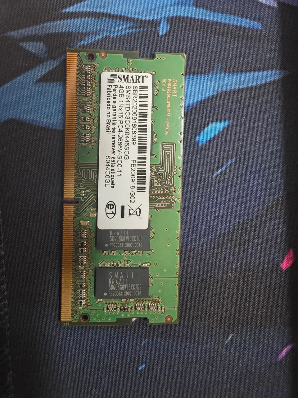 4GB RAM memory for notebook SBR202009180639964264604960258120