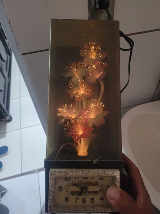 Abajur relógio  - Foto 2