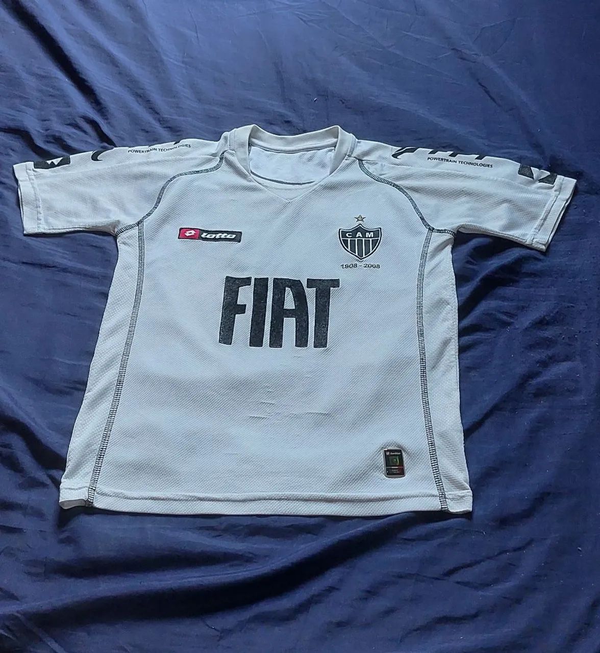 Camisa de Time Atlético Mineiro Lotto (tamanho 12 anos.)