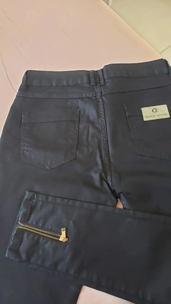 Calça jeans feminina Carmem Steeffens  - Foto 2
