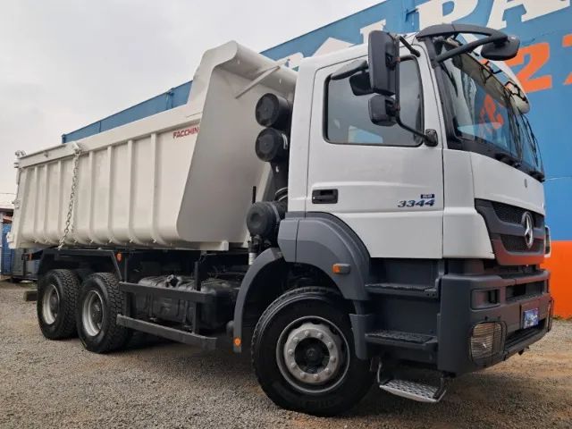 MB AXOR 3344 6X4 CAÇAMBA 16 M³ - (2021) - Foto 3