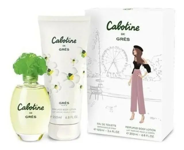 Kit Perfume Gres Cabotine 100ML + Body Lotion 200ML - Eau de Toilette - Foto 3