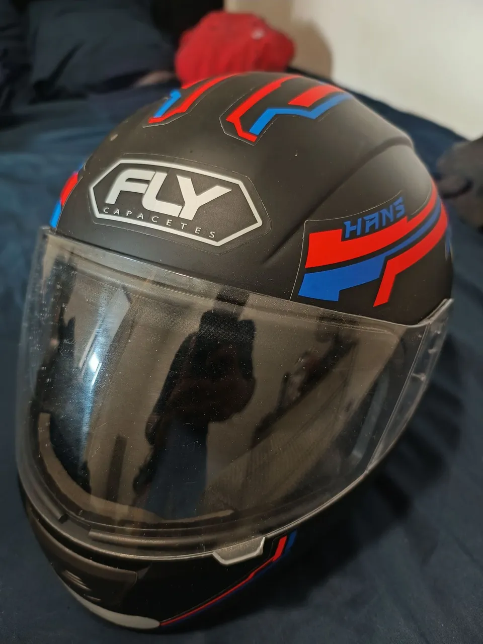 Capacete Hans Fly tamanho 58