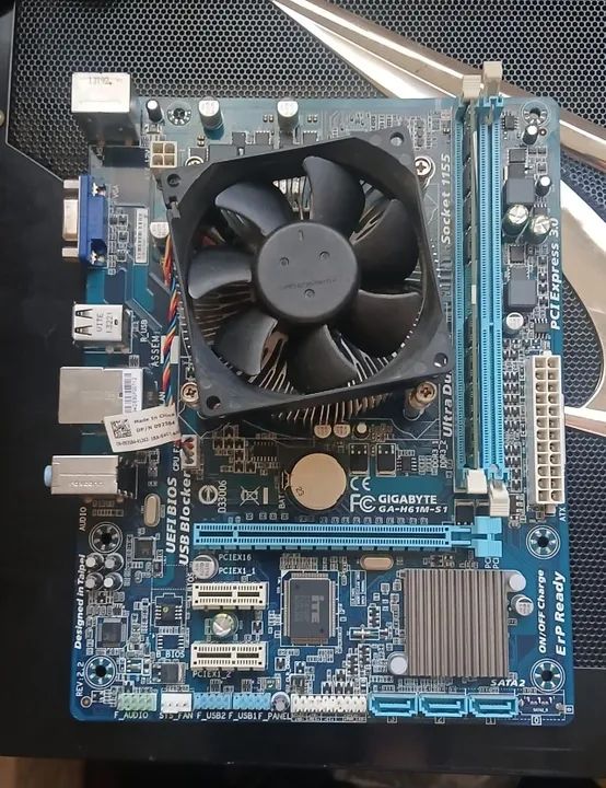 Kit xeon e3 1245v2,h61 e 8gb