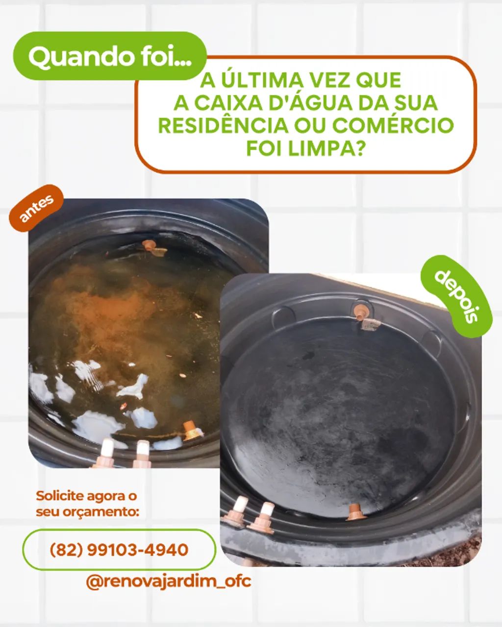 Limpeza de caixa d'água - Foto 2