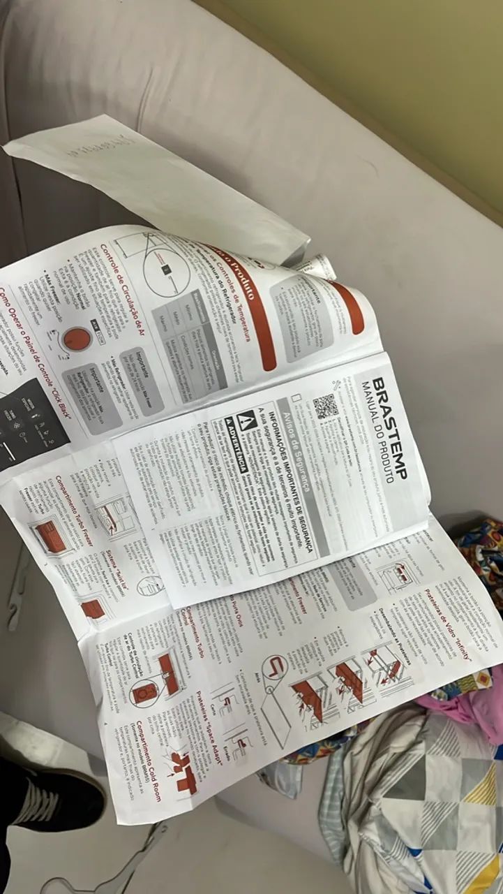 Geladeira Brastemp Frost Free Duplex 463L turbo freezer  - Foto 6