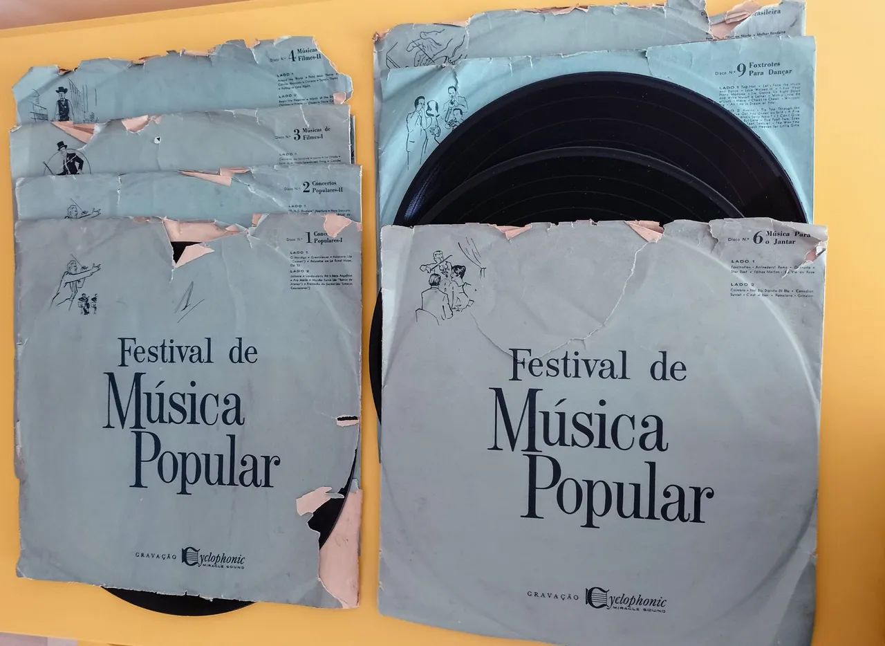 Dois box discos de vinil coleções  - Foto 5