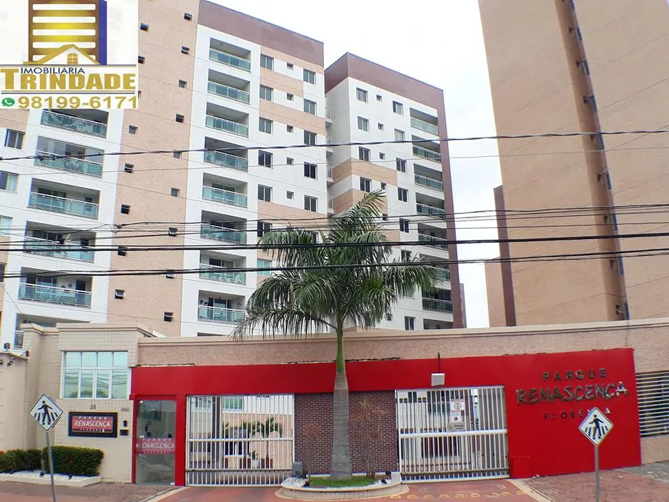 COND. PARQUE RENASCENÇA, EXCELENTE APARTAMENTO NO RENASCENÇA, 3 QUARTOS, NOVO, AREA DE LA