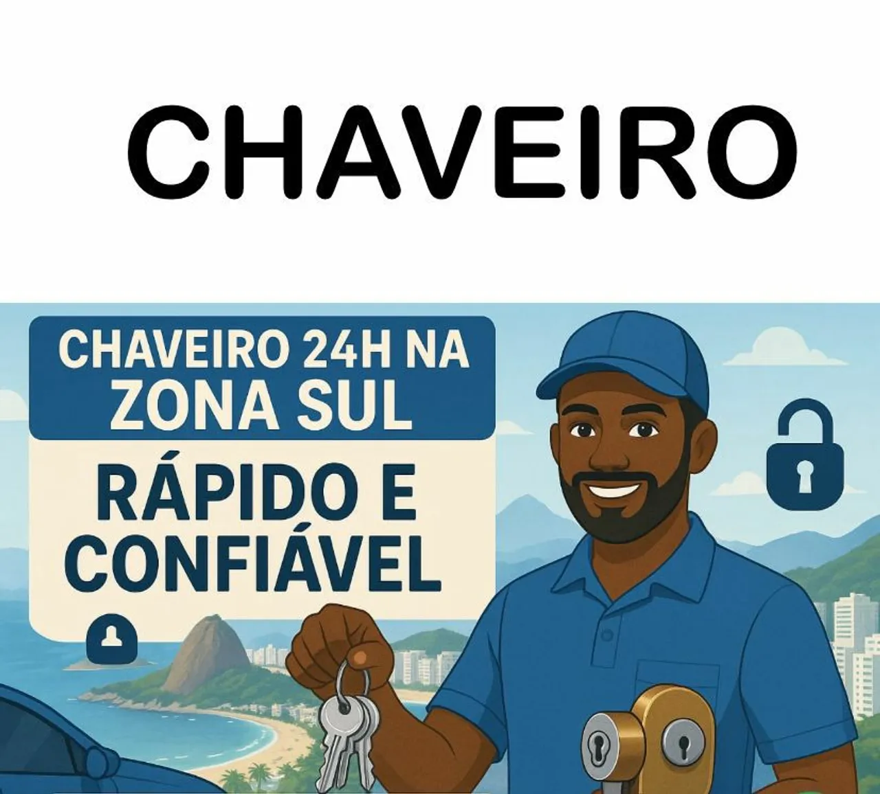 Chaveiro na Zona Sul do RJ