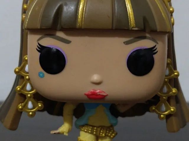 Funko Pop Cleo De Nile 372 Caixa Danificada / Falhas na Pintura - Monster High - Foto 6