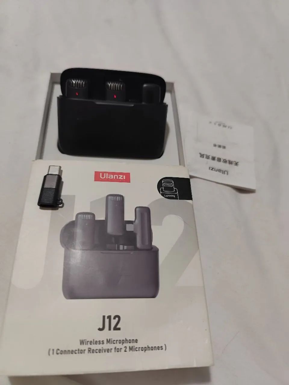 Microfone Wireless J12 Ulanzi para iPhone  - Foto 4