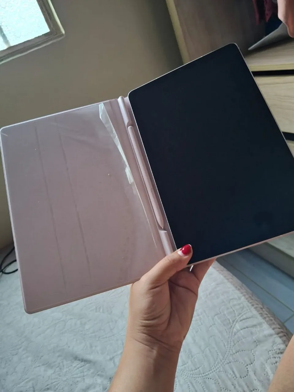 SAMSUNG S6 LITE, CAPA, CANETA, CAIXA E NOTA