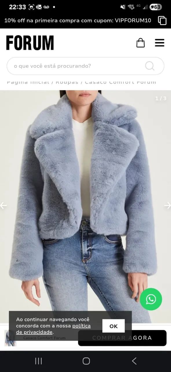 Casaco Novo da Forum - Foto 5