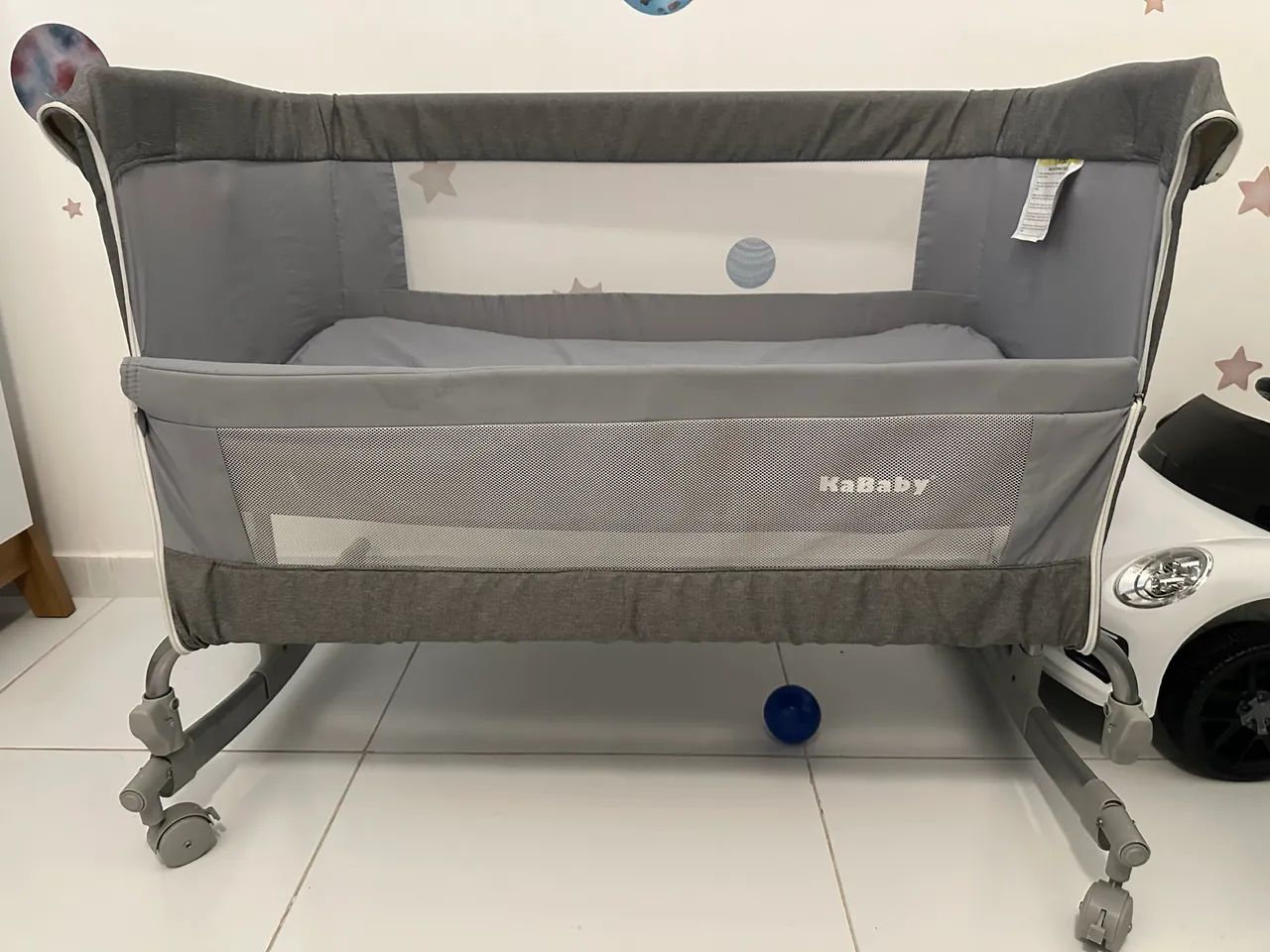 Descrição O Berço Moisés Co-Bed com Mosquiteiro da Kababy - Foto 2