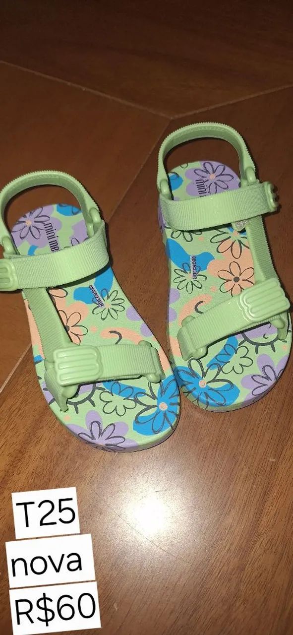 Sandália Mini Melissa Infantil T25 - Foto 2