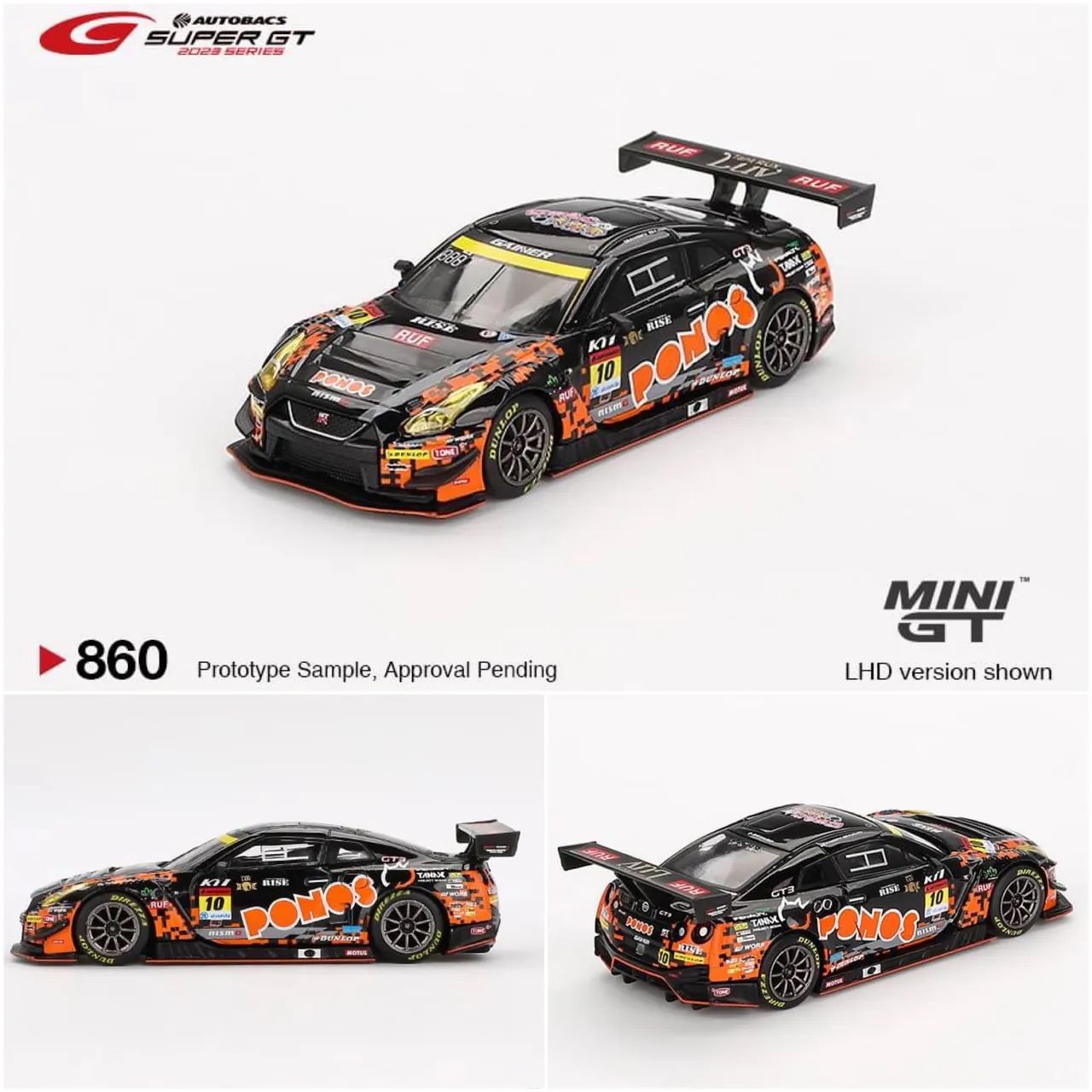 Mini GT 860 Nissan GT-R NISMO GT3 #10 - Hobbies e coleções