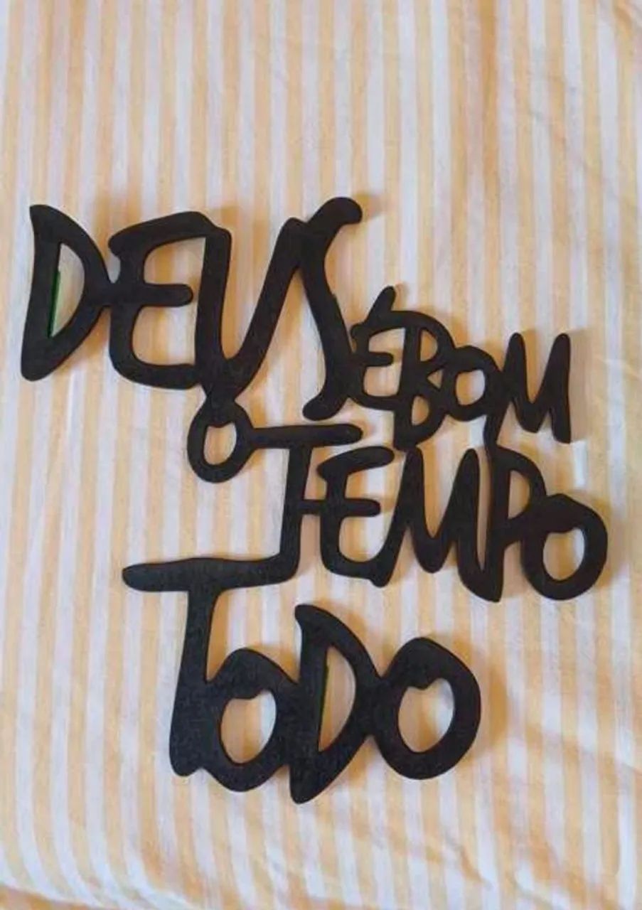 Quadro Deus e bom - Foto 2