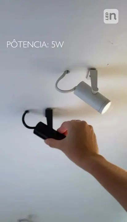 Iluminação spot led Angle 5w 2700k romalux - Foto 3