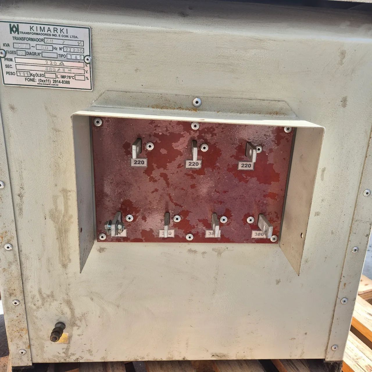 Transformador Isolado, Trifásico, 25 Kva, 220v, 380v, Dyn - Foto 5