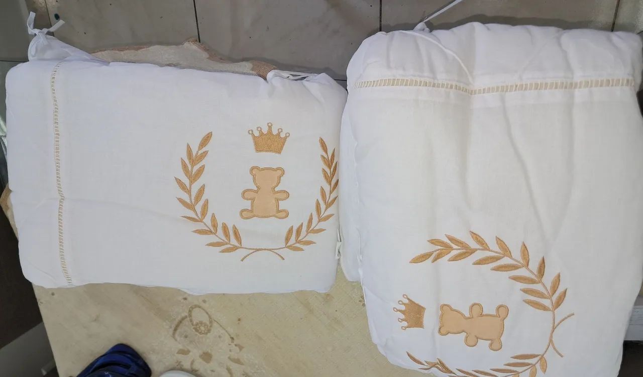 Kit berço 14 itens Grão de Gente Novo - Foto 4