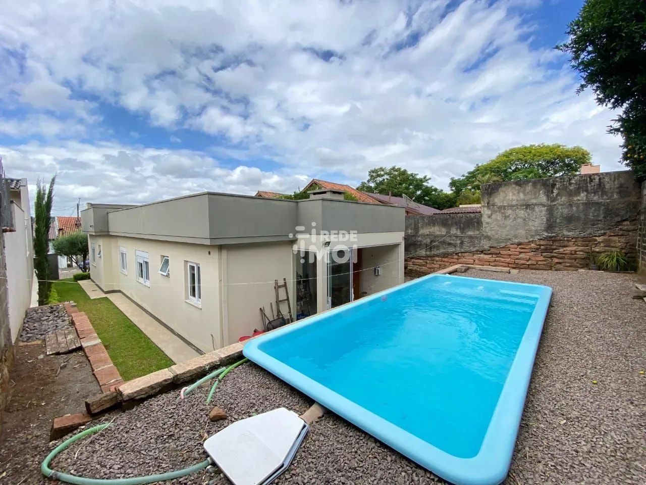 CASA COM PISCINA NO BAIRRO ARROIO GRANDE - Foto 2