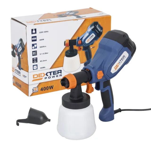 Pistola de Pintura Elétrica 220V 900ml Dexter