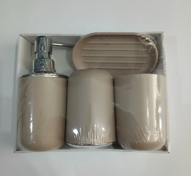 Kit Banheiro Lavabo 04 Peças Classic com Nota Fiscal