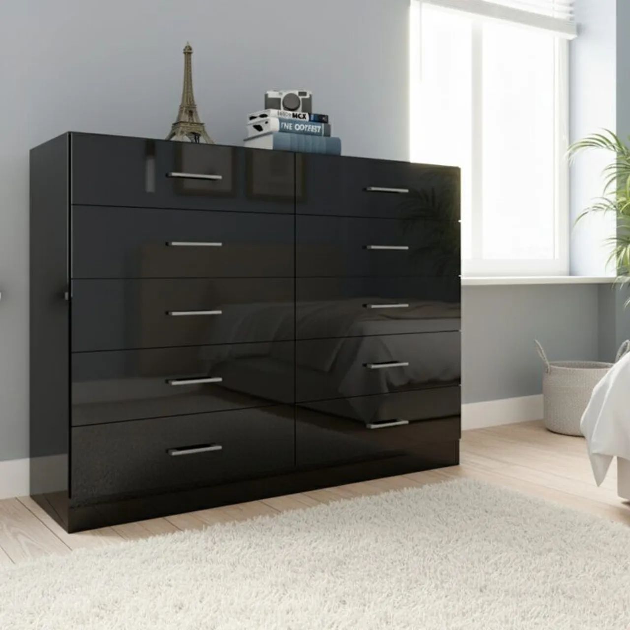 Cômoda Fellicci 10 gavetas - Entrega Rápida 