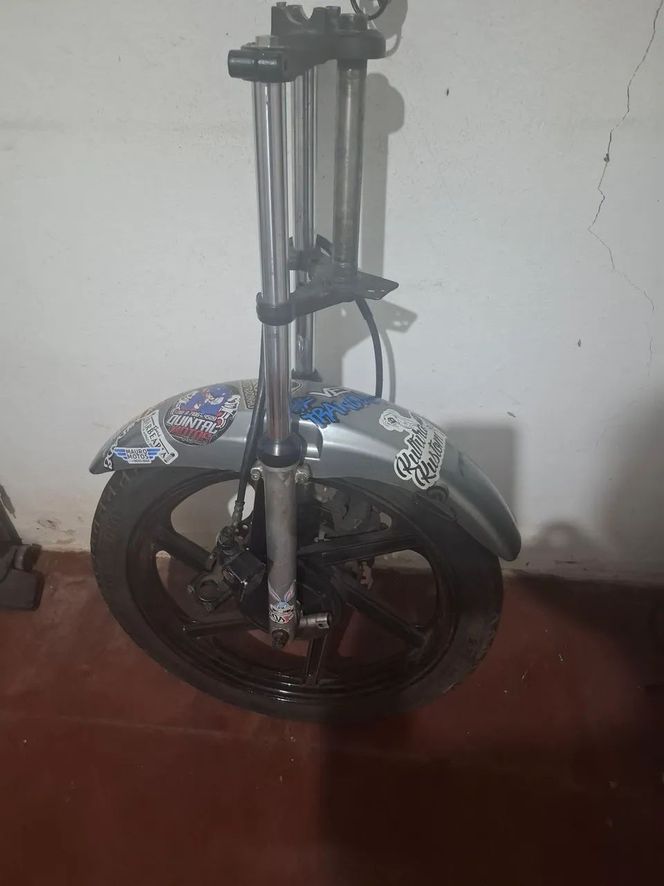 Frente da titan 125 completa  