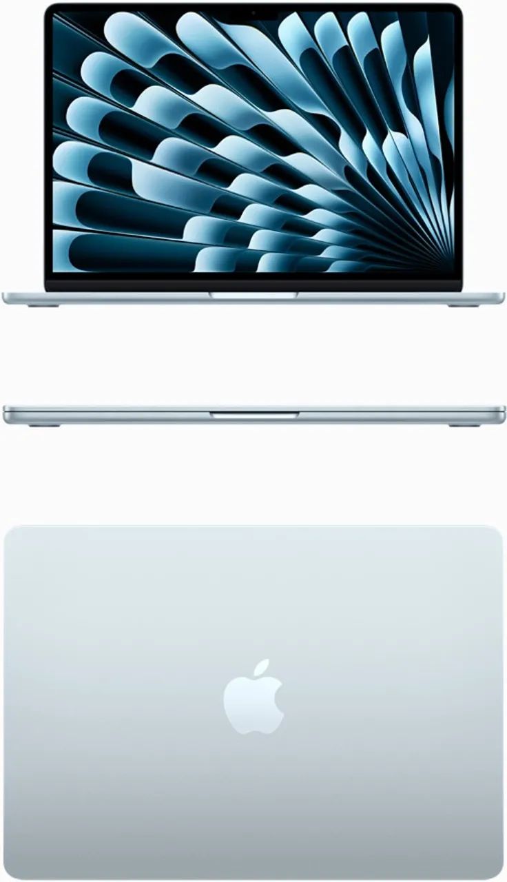 Macbook Air M4 15.3" 24GB 512GB 2025 15" Apple Novo Lacrado - Foto 2