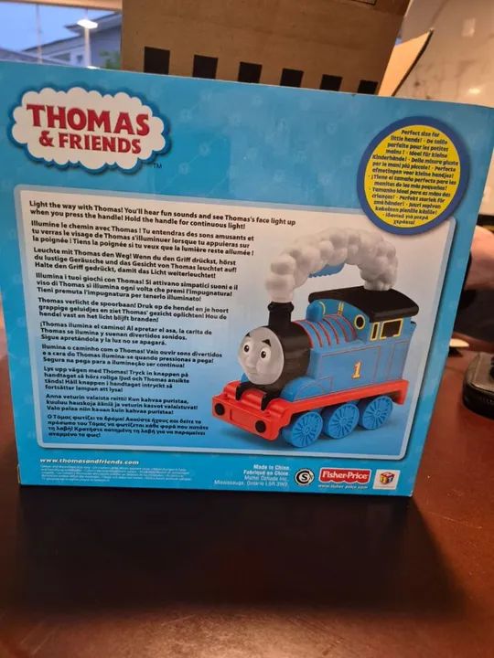 Locomotiva Thomas e seus amigos- Lanterna com som - Foto 3