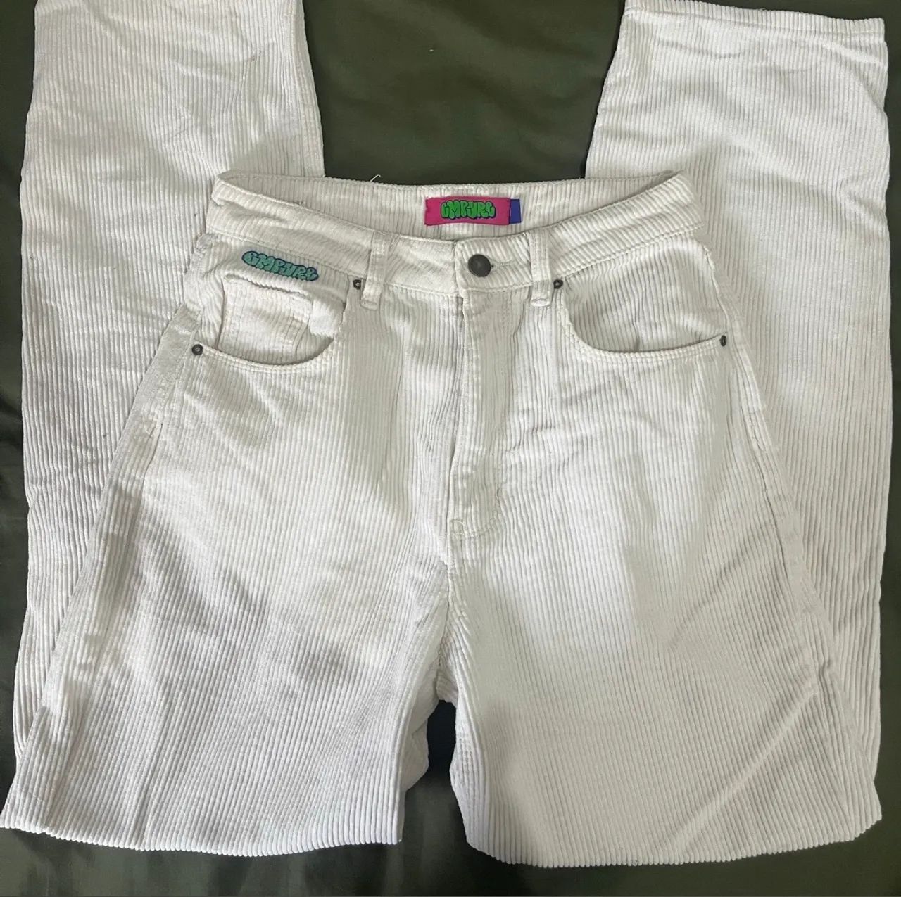Calça veludo colete branca  - Foto 3