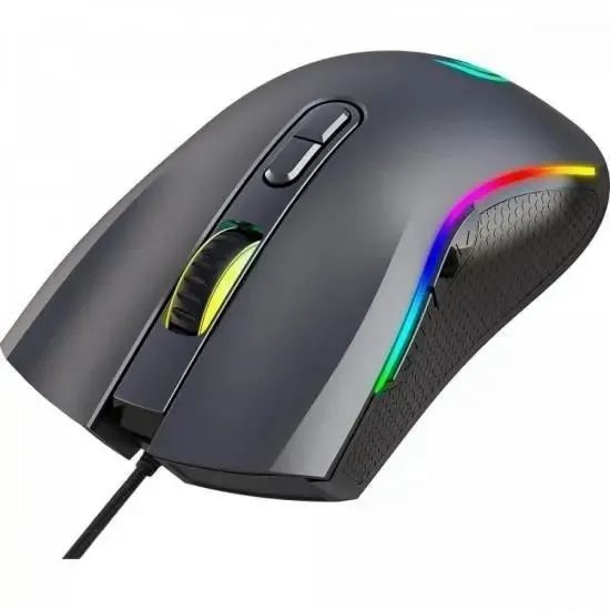 Mouse Gamer Fortrek Black Hawk, Rgb 7200dpi 6 Botões Com fio - Loja COimbra Computadores  - Foto 2