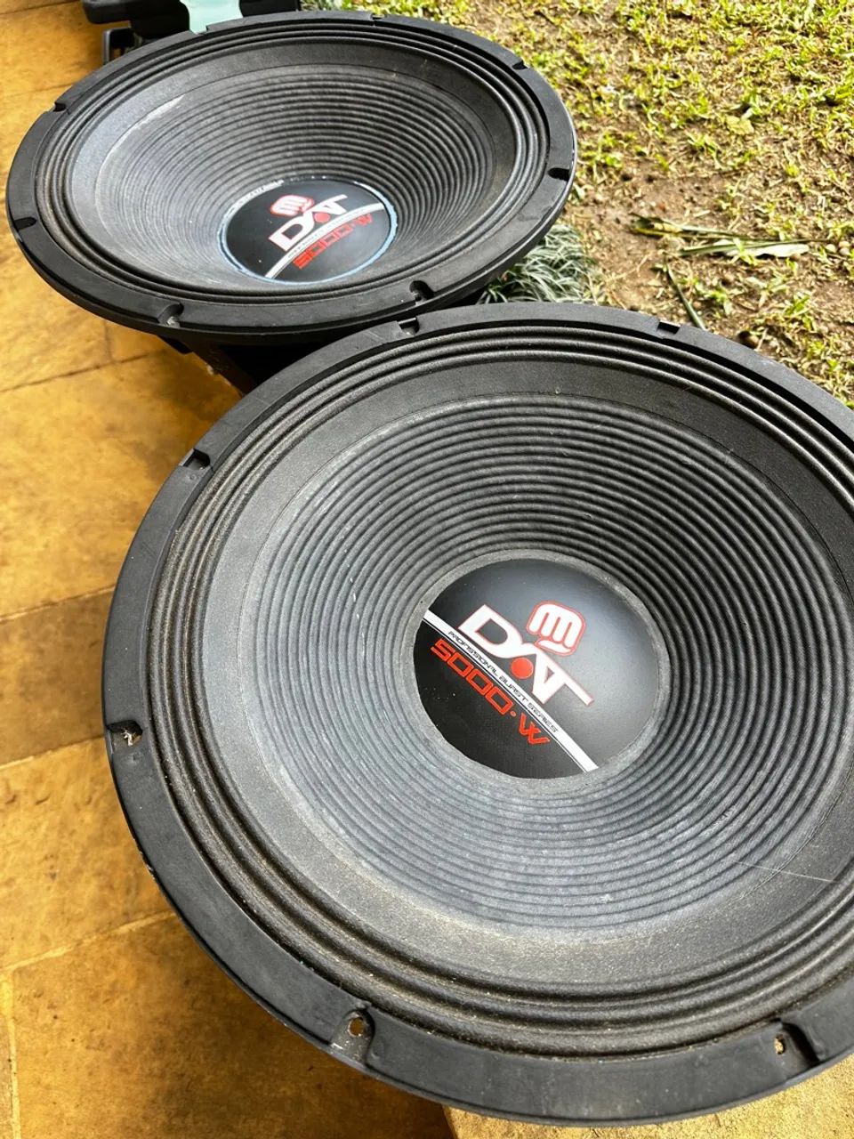 2x Alto Falantes DAT 5000W 18 polegadas - Som Automotivo - Foto 4